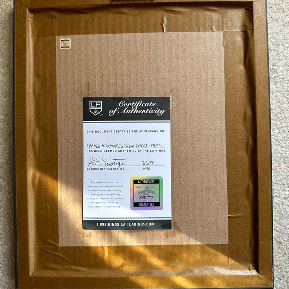 Los Angeles Kings Drew Doughty autograph picture - Picture 3 of 3